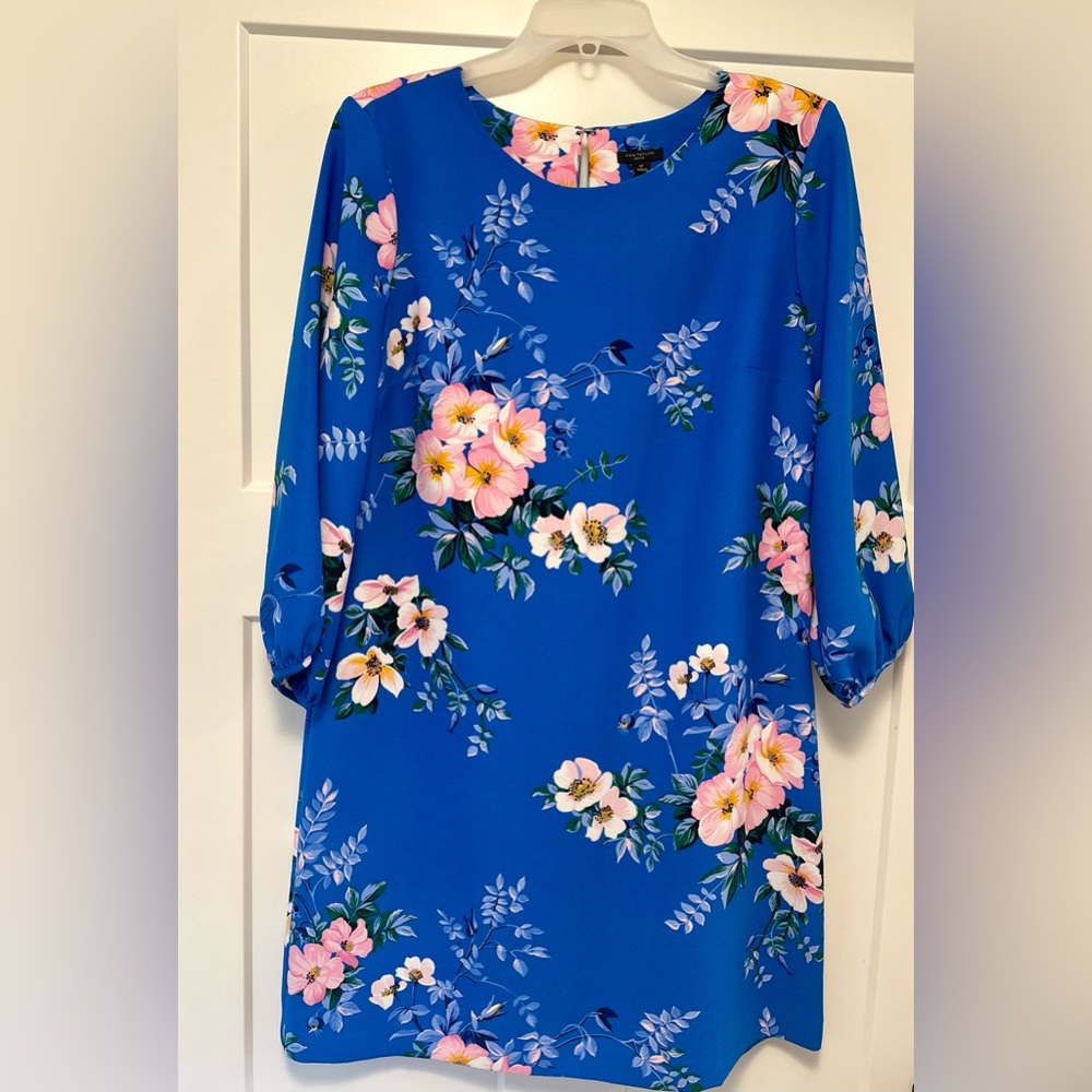 Ann Taylor Floral Sheath Dress size 12p